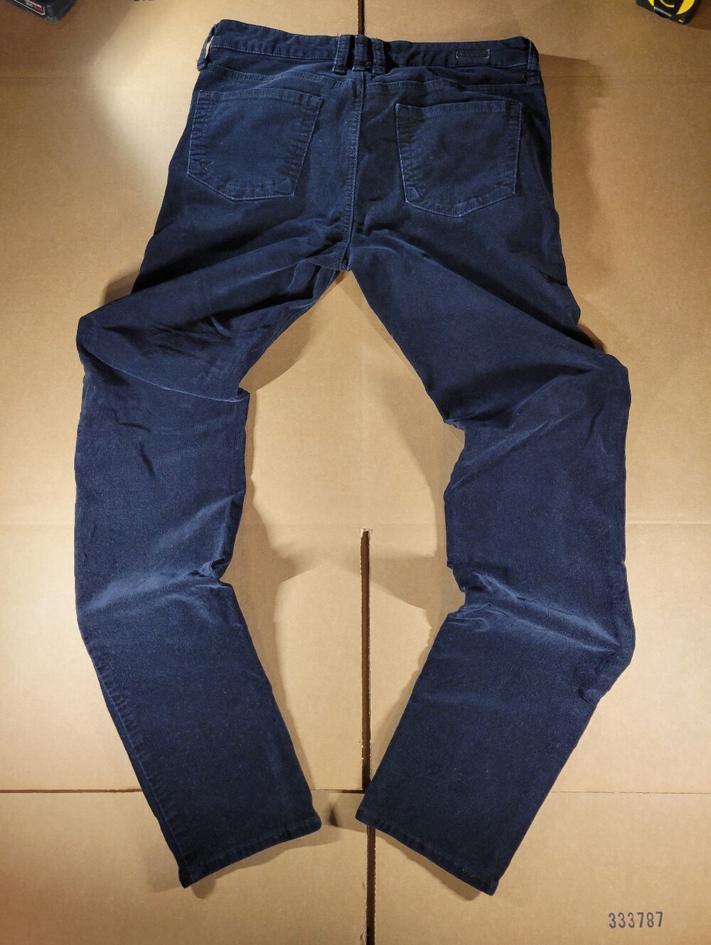 Kut from the Kloth women size 8 Navy Corduroy Pants - Classic Straight Fit
